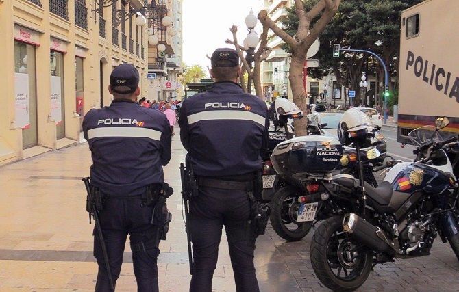 Imagen de archivo de la Policía Nacional de Dénia.