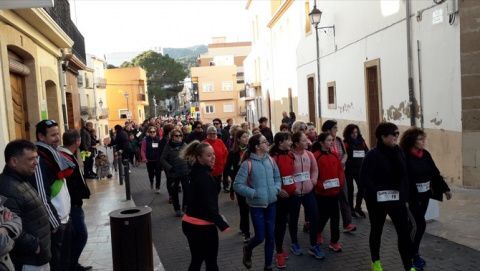 Una de las últimas acciones fue una carrera solidaria por Gata de Gorgos