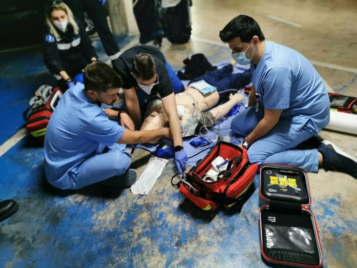 La importancia de los simulacros es fundamental para mejorar tiempos