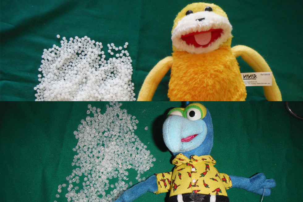 Peluches que comenzaron a comercializarse en el año 2000. Imagen: Cultura Sostenible Dénia
