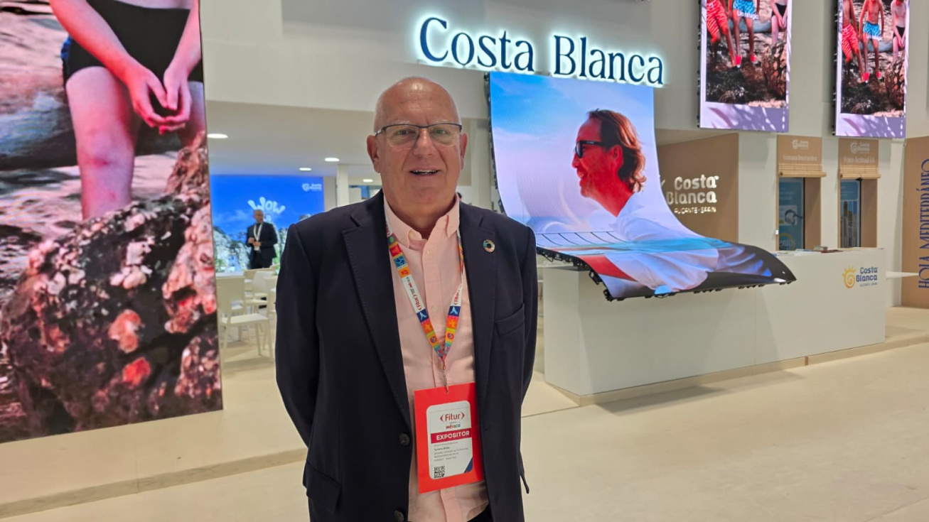 Vicent Grimalt destaca en FITUR el papel del trabajo técnico y las reuniones profesionales en la promoción de Dénia