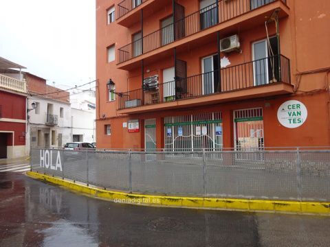 El colegio Cervantes de Dénia.