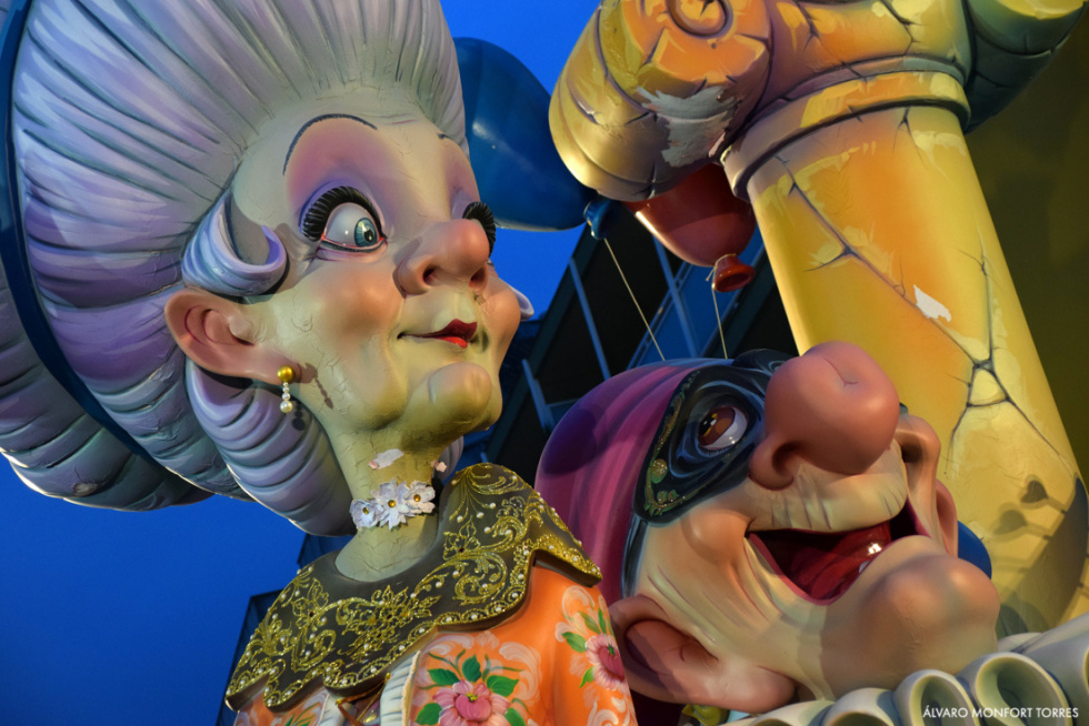 La falla Saladar, una comisión de artistas que conmemora su 60 aniversario con una programación especial