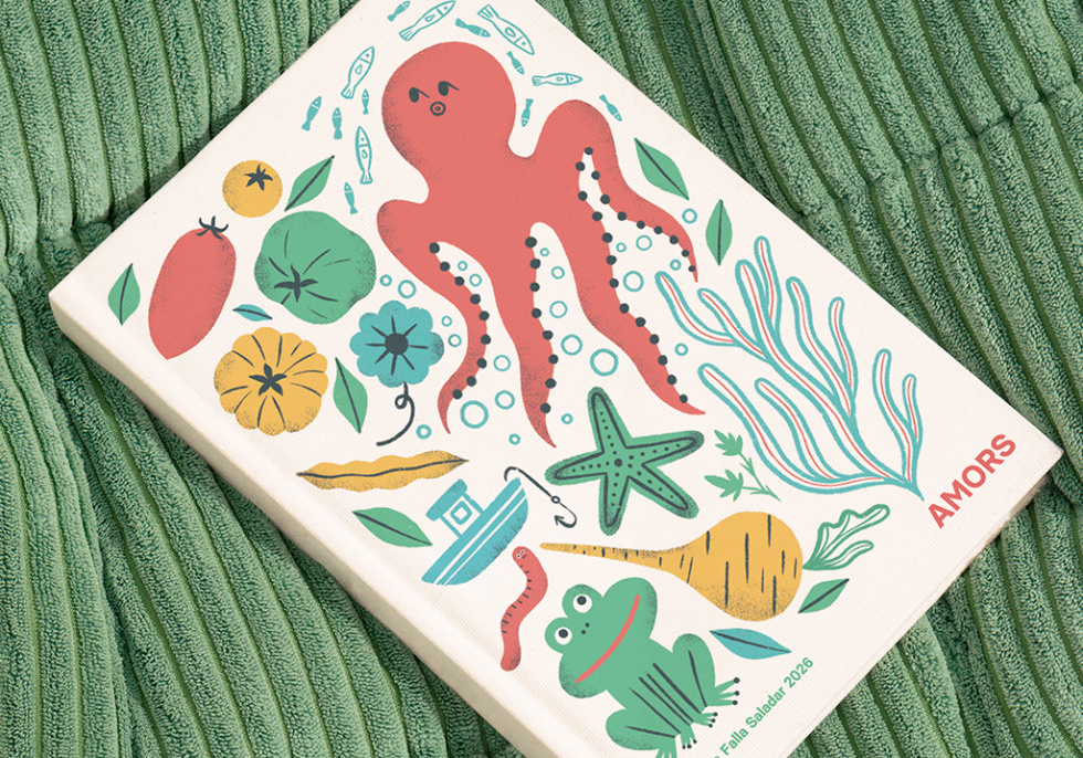 La Falla Saladar convierte el amor en memoria colectiva en el Llibret de su 60 aniversario