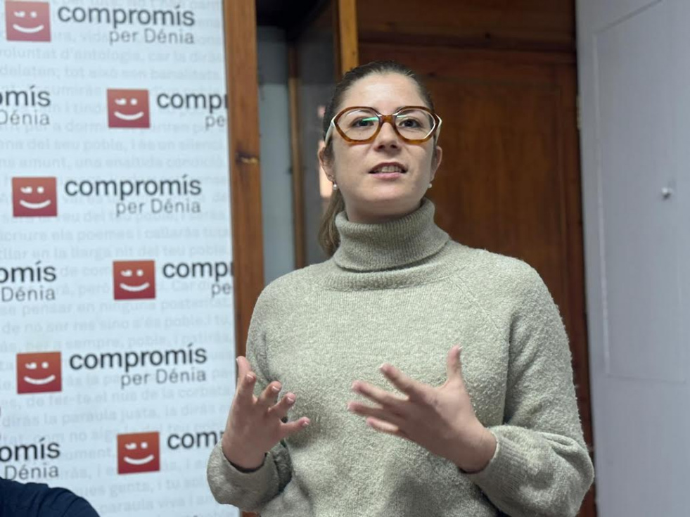 Safir Malonda, nueva secretaria local de Compromís per Dénia tras una renovación unánime del colectivo