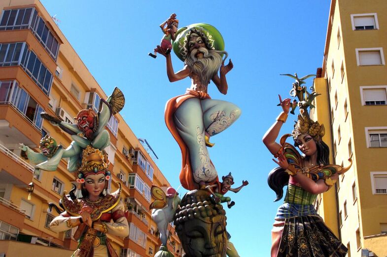 La falla París Pedrera. Foto Tino Calvo