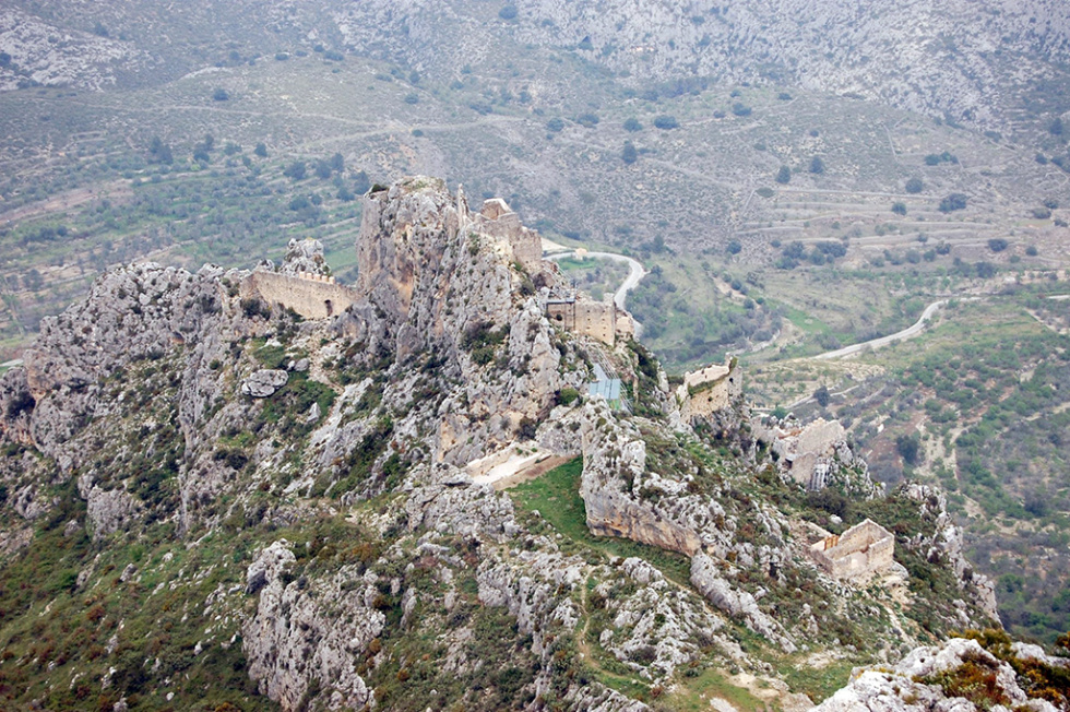 Castillo d'Alcalà o Benissili. Imagen: La Macma.