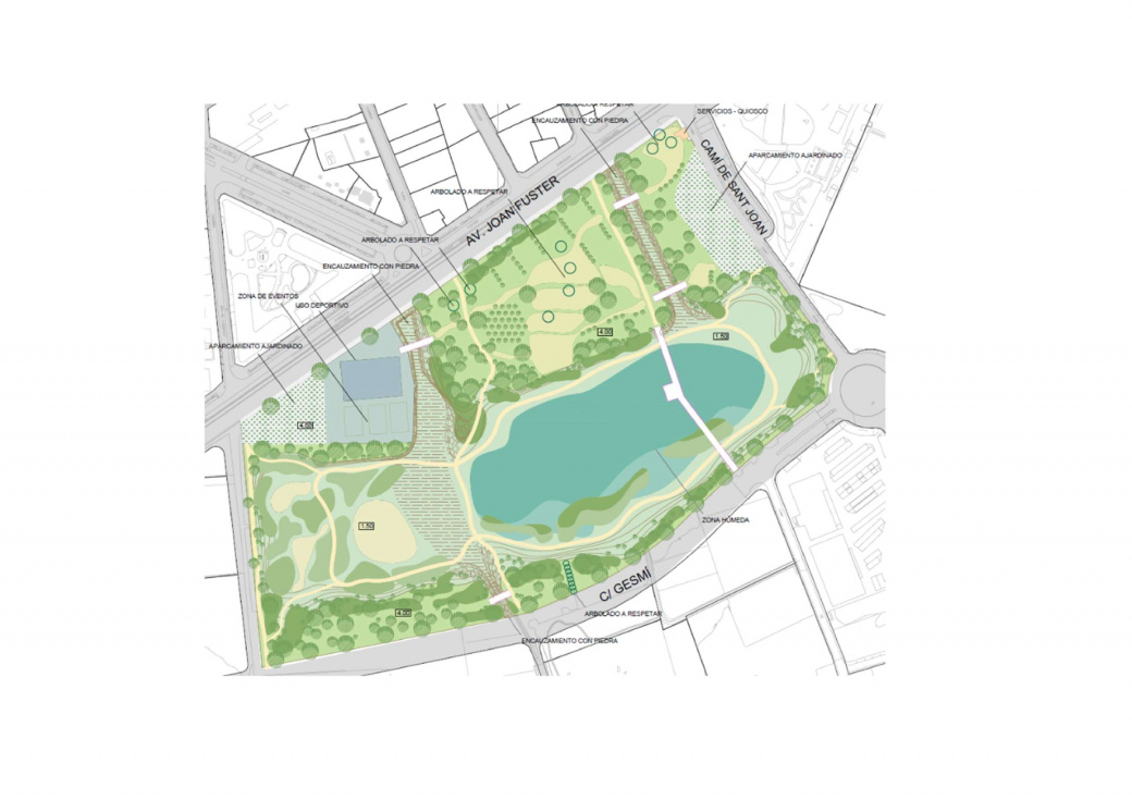 Dénia proyecta el parque inundable de Alqueries para reducir el riesgo de inundaciones en el casco urbano