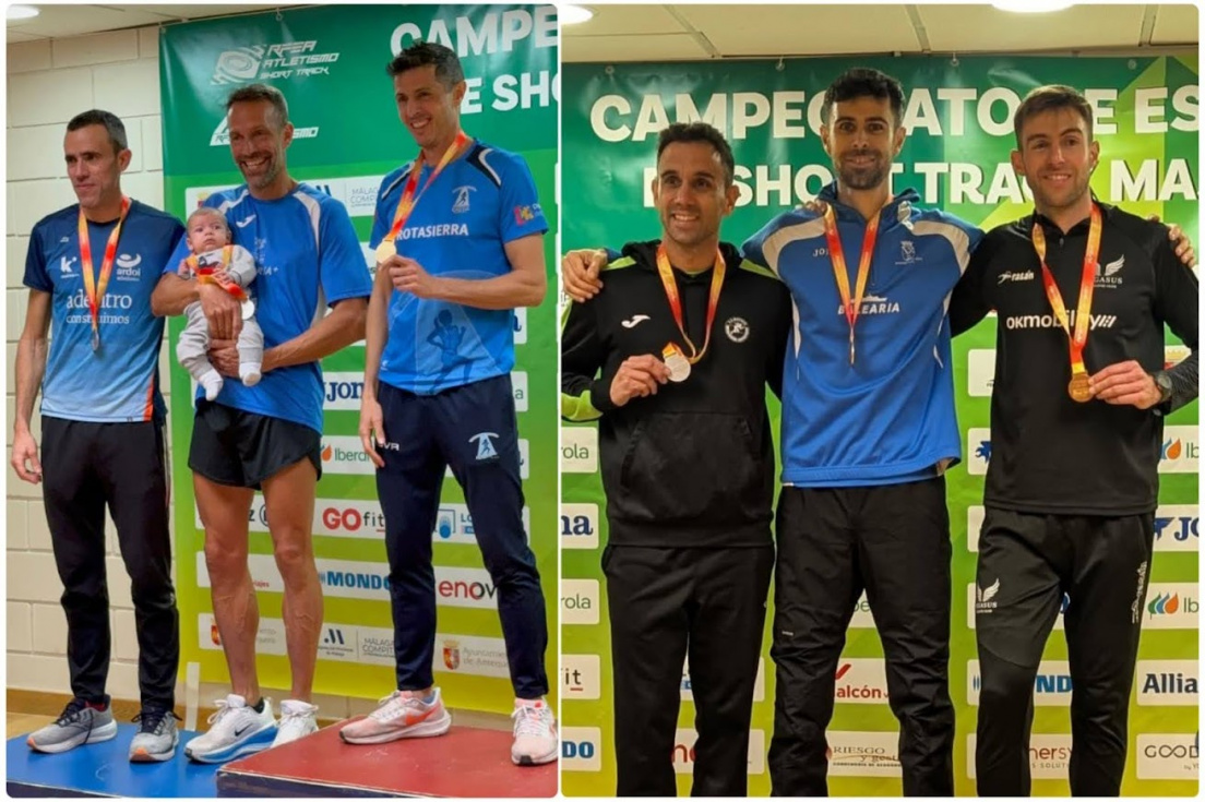 Dos medallas nacionales para el C.A. Baleària Diànium en el Campeonato de España Máster