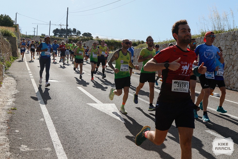 El Circuit a Peu Marina Alta llega este domingo a Benitatxell con su prueba más exigente