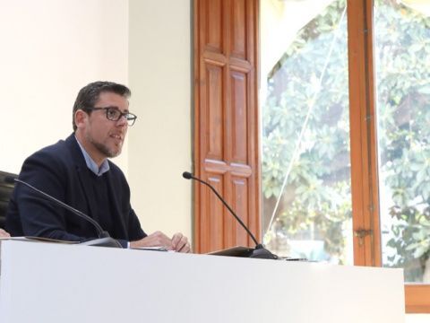El diputado de Infraestructuras, Javier Gutiérrez en una imagen de archivo.