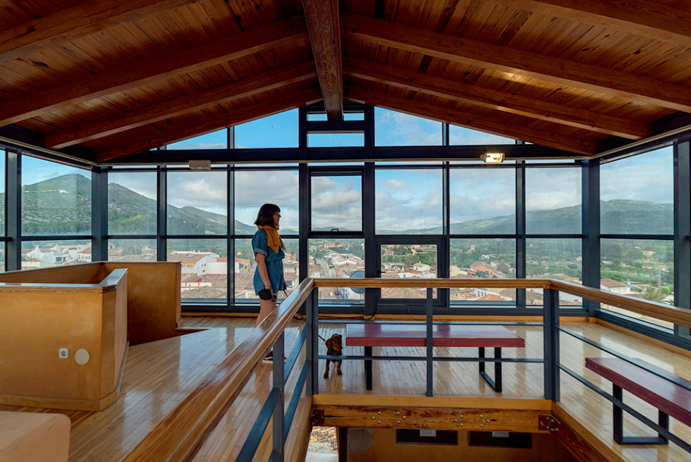 Mirador de secano en Alcalalí. Imagen: La Macma.