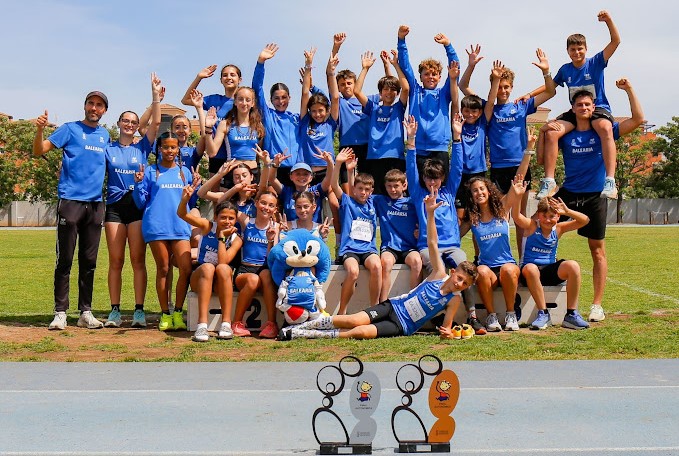 El CA Baleària Diànium logra un doble podio autonómico sub14 en Dénia