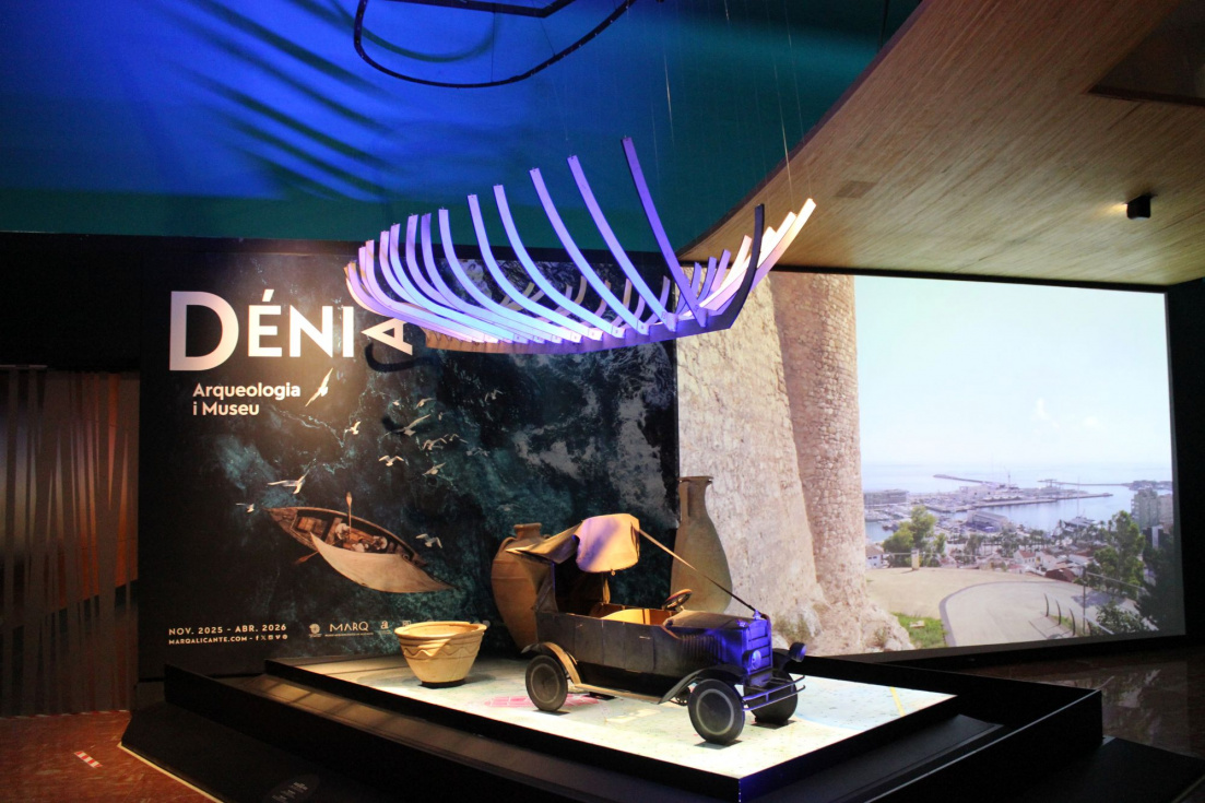 La exposición “Dénia. Arqueología y Museo” se despide del MARQ tras superar los 33.400 visitantes