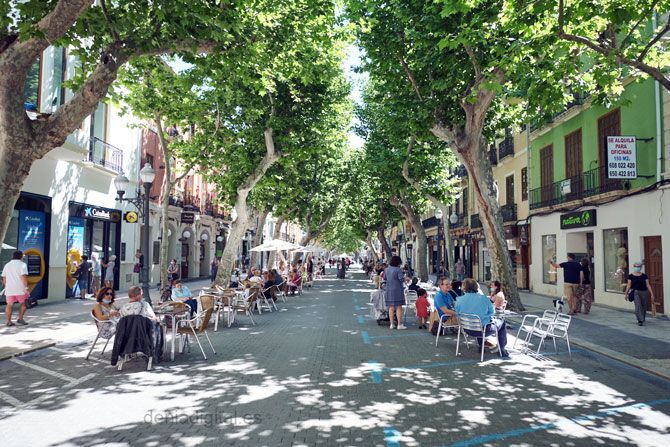 La calle Marqués de Campo.