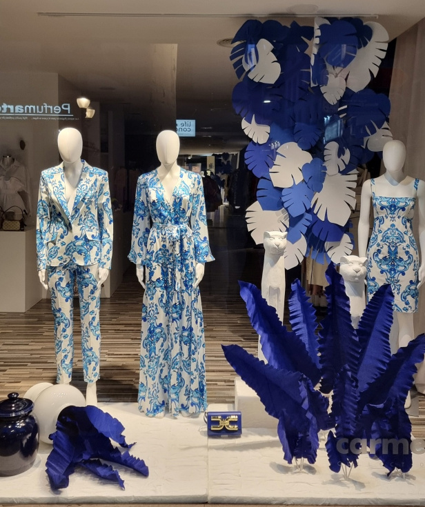 Escaparate de Carmen Collections, primer premio del concurso de escaparates de primavera