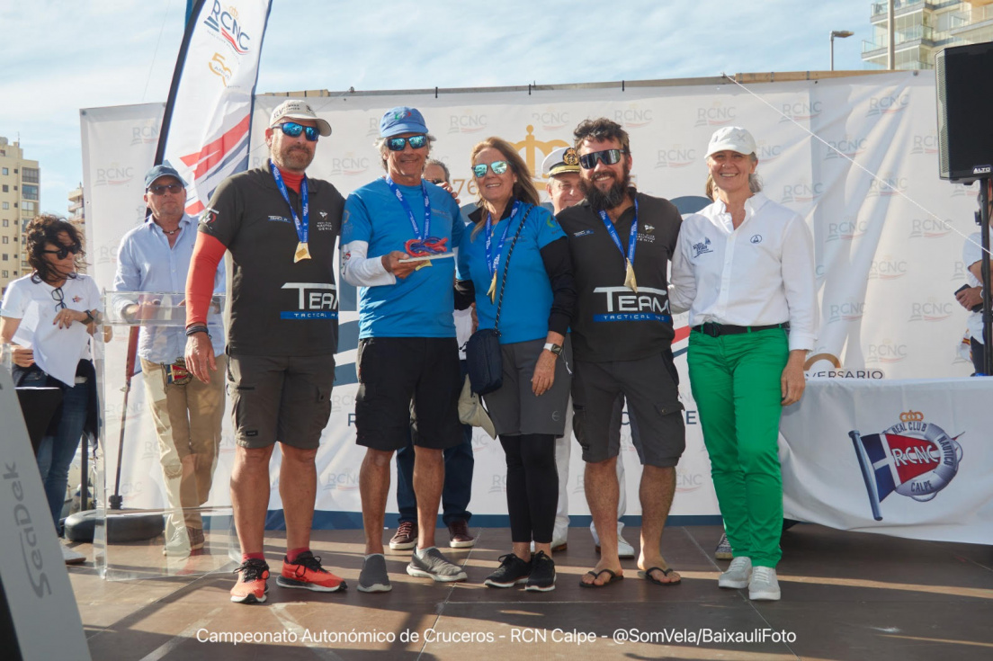 El TeamTac del Real Club Náutico de Dénia se proclama campeón autonómico de cruceros ORC B en Calp