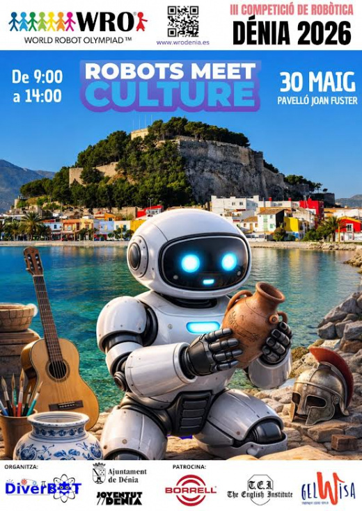 Dénia acogerá la III World Robot Olympiad 2026 con jóvenes talentos de la robótica