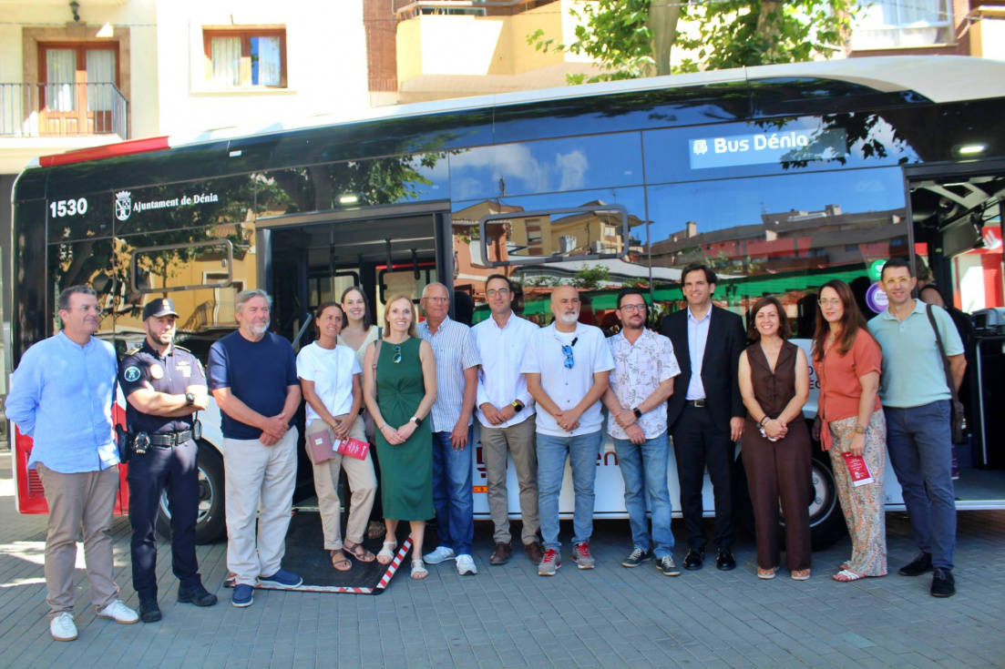BusDénia comenzará a funcionar el próximo lunes 15 de junio con viajes gratuitos hasta final de mes