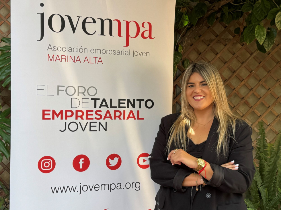 Ariadna Llodr&aacute;, nueva presidenta de Jovempa Marina Alta para el periodo 2026-2028.