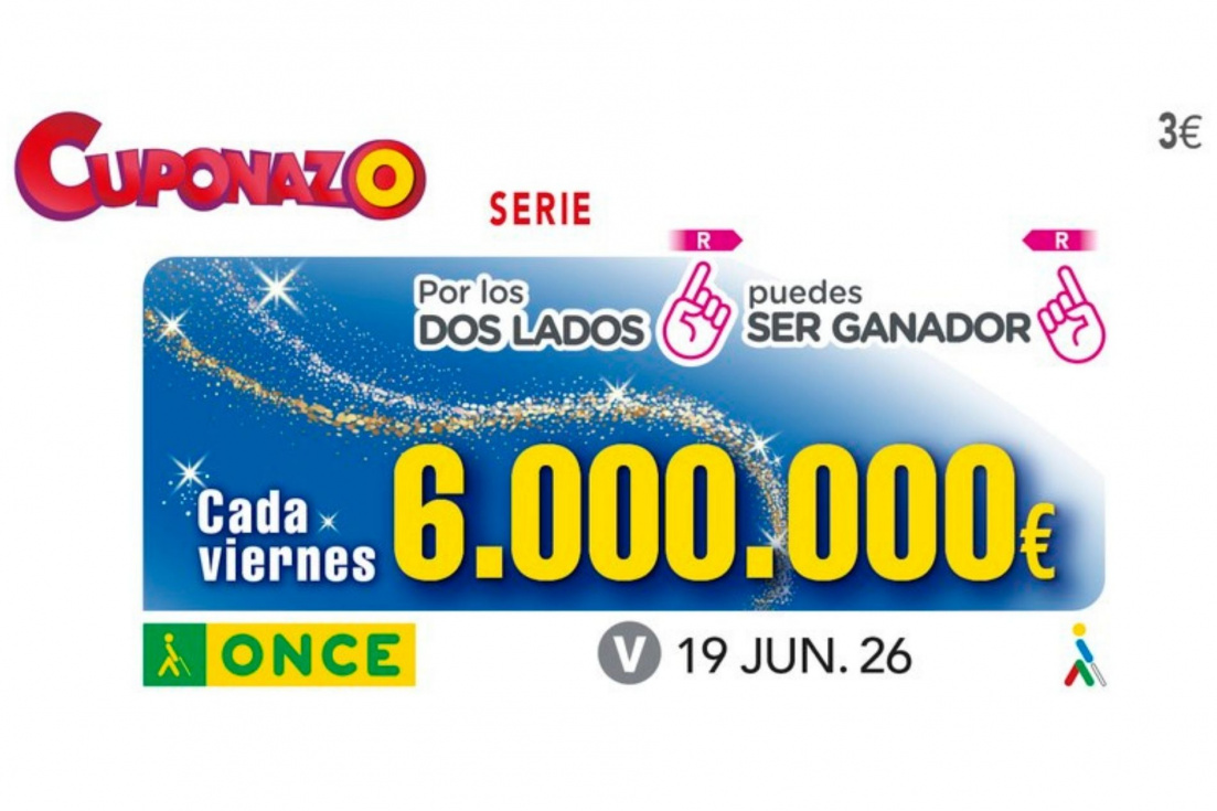 El Cupón Fin de Semana de la ONCE reparte 100.000 euros en Dénia