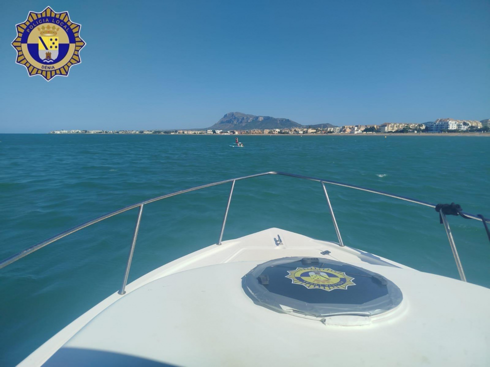 Imagen de la Policía Local de Dénia