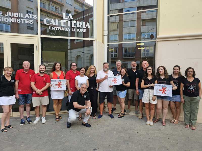 Donaci&oacute;n de sangre festera Moros y Cristianos de D&eacute;nia edici&oacute;n 2025