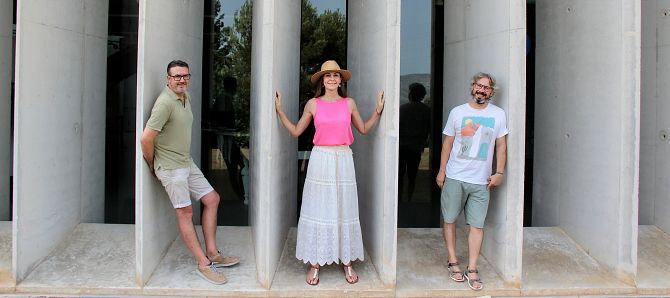 Ra&uacute;l Mart&iacute;nez, Rosa Catal&aacute;n y Jos&eacute; Miguel Id&iacute;goras.