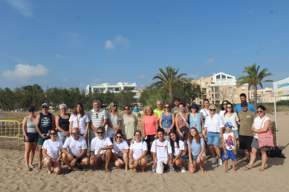 Dénia activa el ‘Campamento Tortuga’ con 230 voluntarios para proteger los cuatro nidos de tortuga marina del municipio
