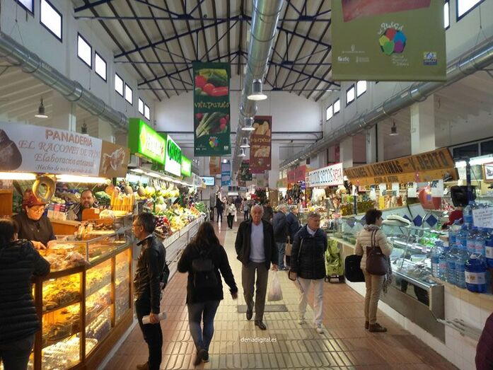 Archivo. El Mercat de Dénia es uno de los que se beneficia de estas ayudas de la Diputación