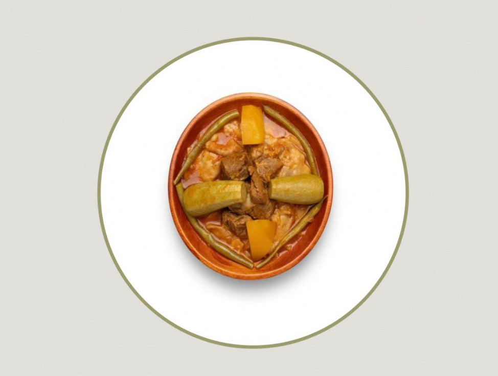 Margaouq, guiso tradicional de carne y verduras t&iacute;pico de los meses de invierno