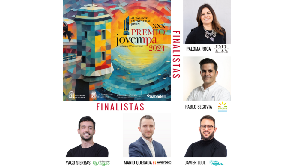 Finalistas del Premio JOVEMPA 2024