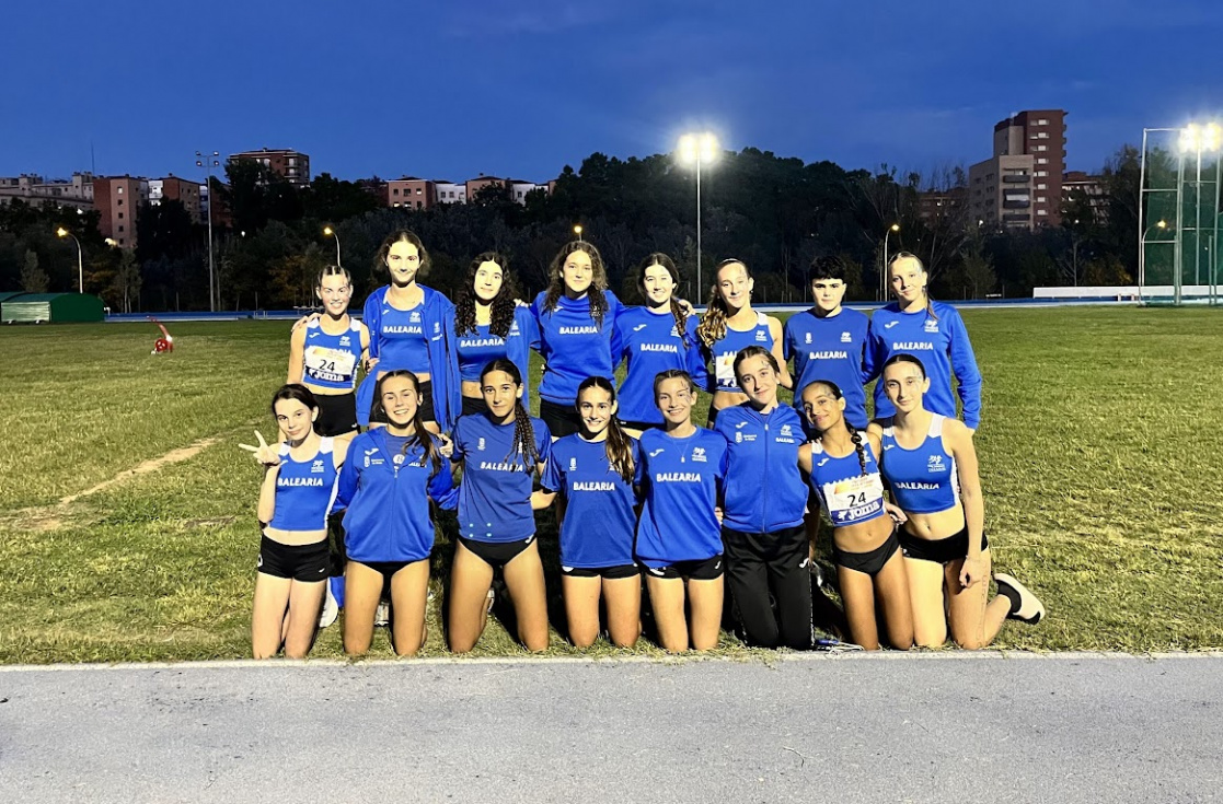 El equipo femenino del C.A. Baleària Diànium logra el mejor resultado de su historia en el Campeonato de España Sub-16 por equipos