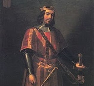 Retrato imaginario de Fernando I de Aragón, de Manuel Aguirre y Monsalbe. Ca. 1851-1854. (Diputación Provincial de Zaragoza).