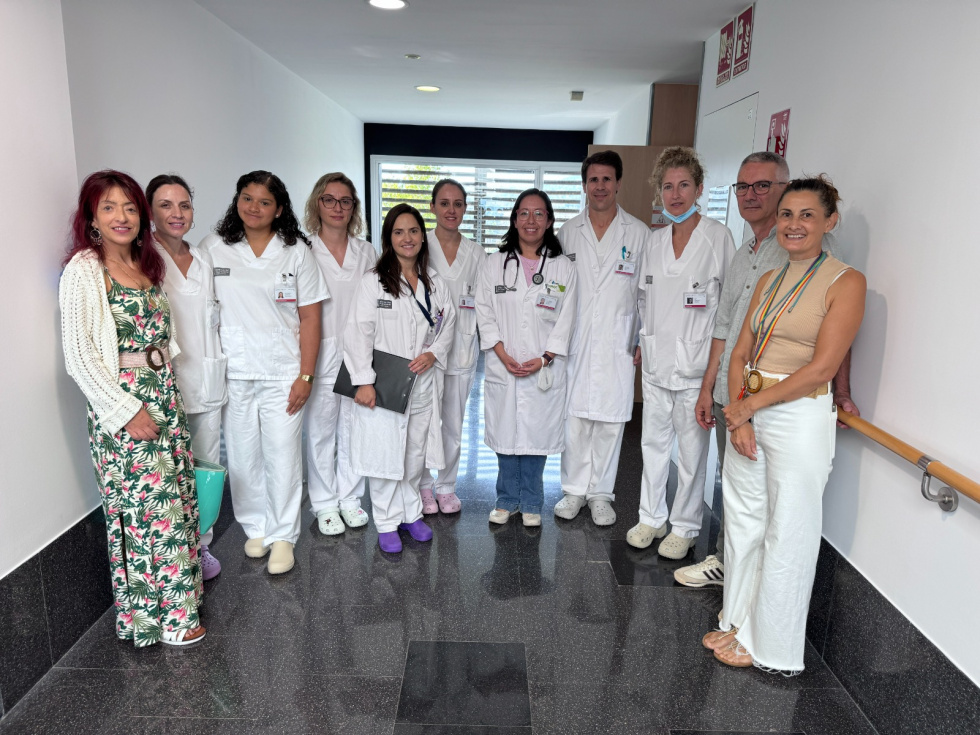 La Unidad de Recuperación Funcional del Hospital de Dénia atiende a un centenar de pacientes cada año