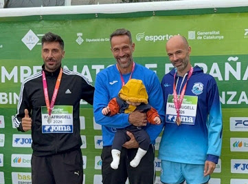 Juanra Pous, del C.A. Bale&agrave;ria Di&agrave;nium, se ha proclamado campe&oacute;n de Espa&ntilde;a M45.