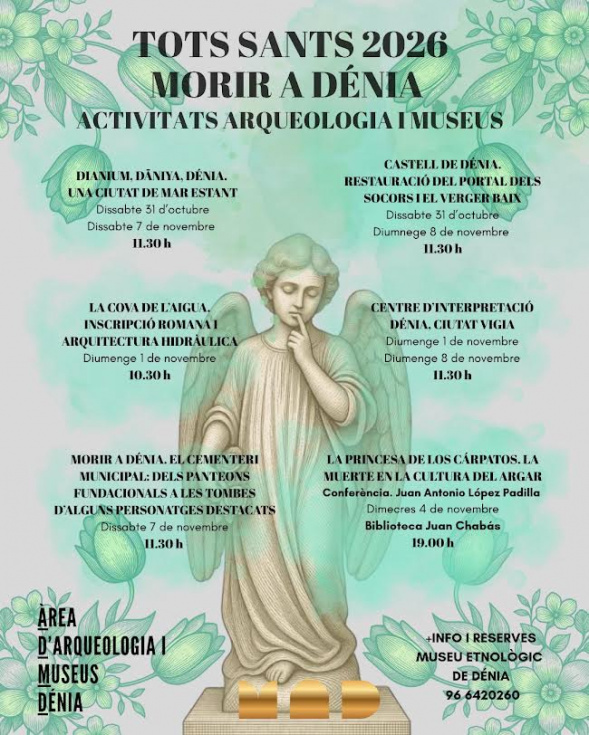 Dénia descubrirá las tumbas de personajes ilustres de la ciudad con una visita guiada al cementerio municipal