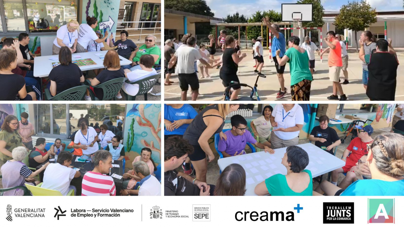 APROSDECO recibe al alumnado del Taller de Empleo Marina Alta XV en una jornada de dinamización