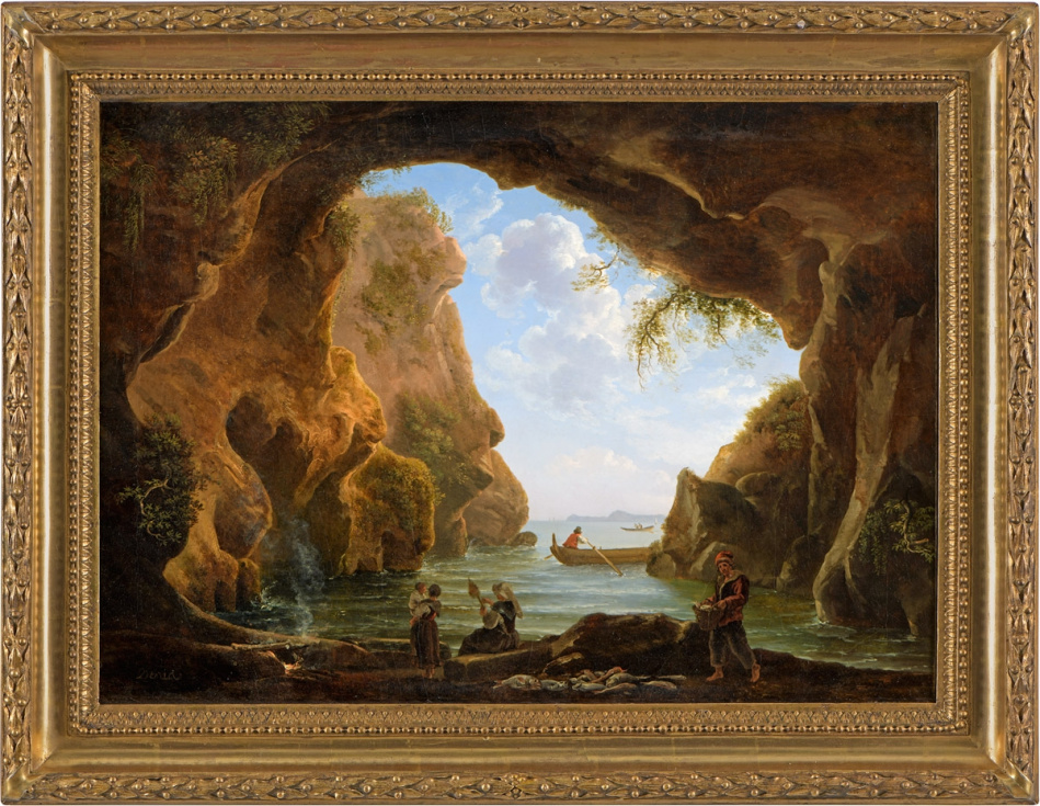 Jacques Moulinier. Gruta de Dénia. Ha. 1800-1804. Colección particular.