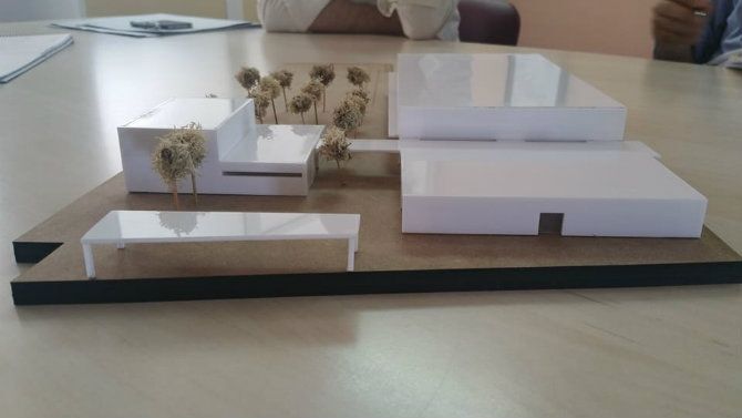 El colegio de la Xara ya tiene maqueta.