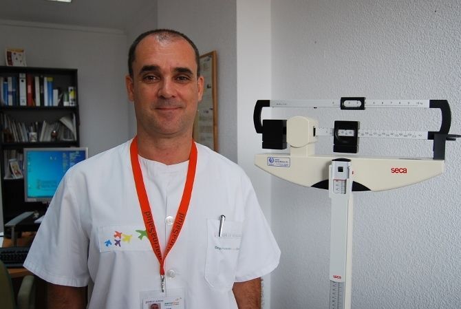 Jefe de Equipo de la zona básica de Dénia, el Dr. Vicente Javier Juan Alberola
